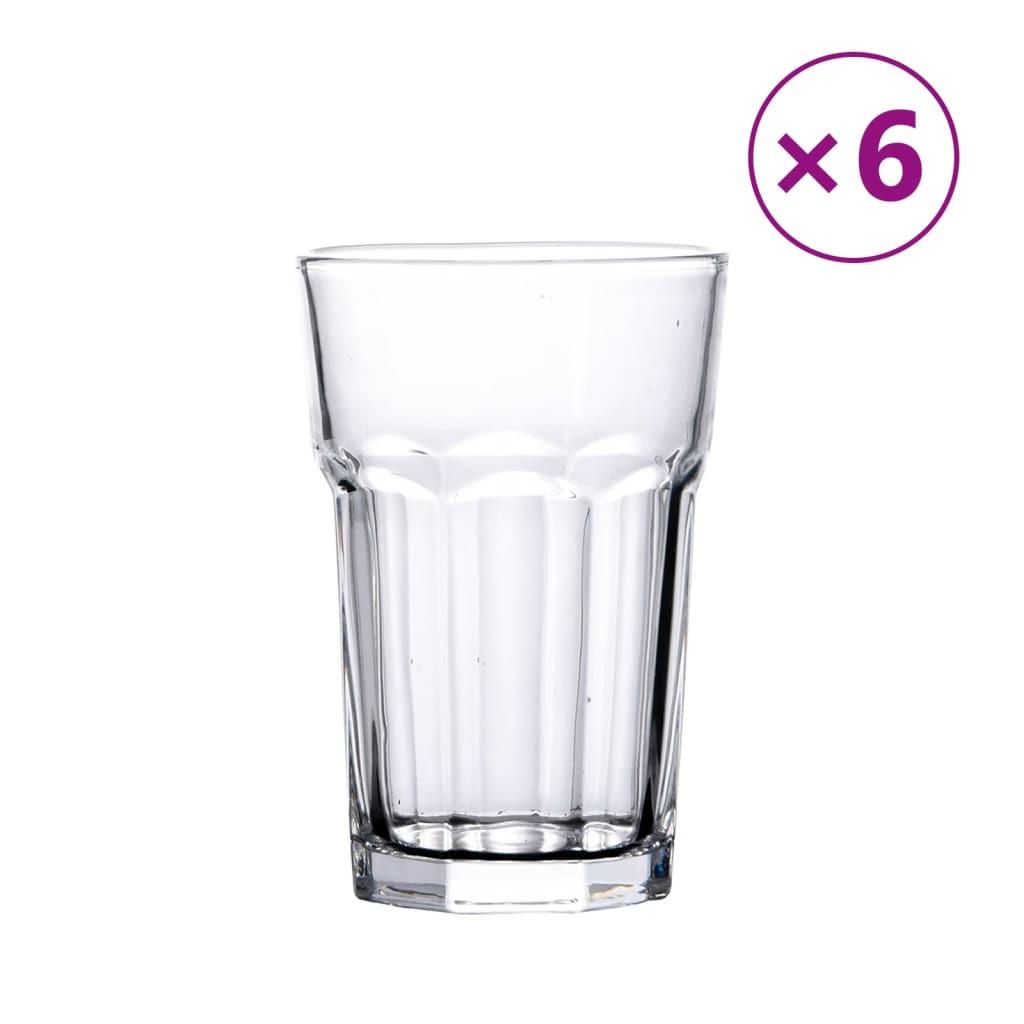 VidaXL Bierglas glas