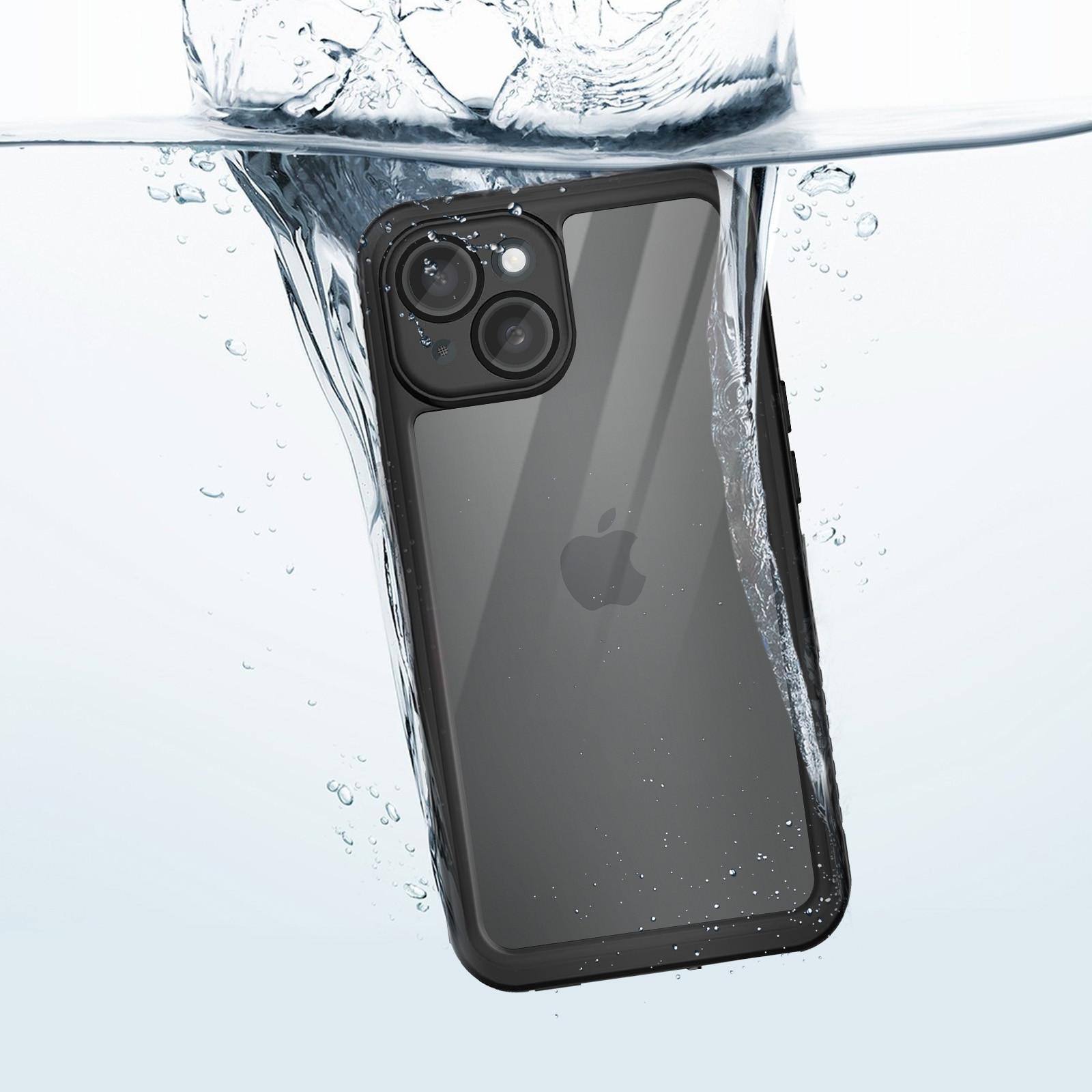 Avizar IP68 Hülle Apple iPhone 15 Plus Schwarz