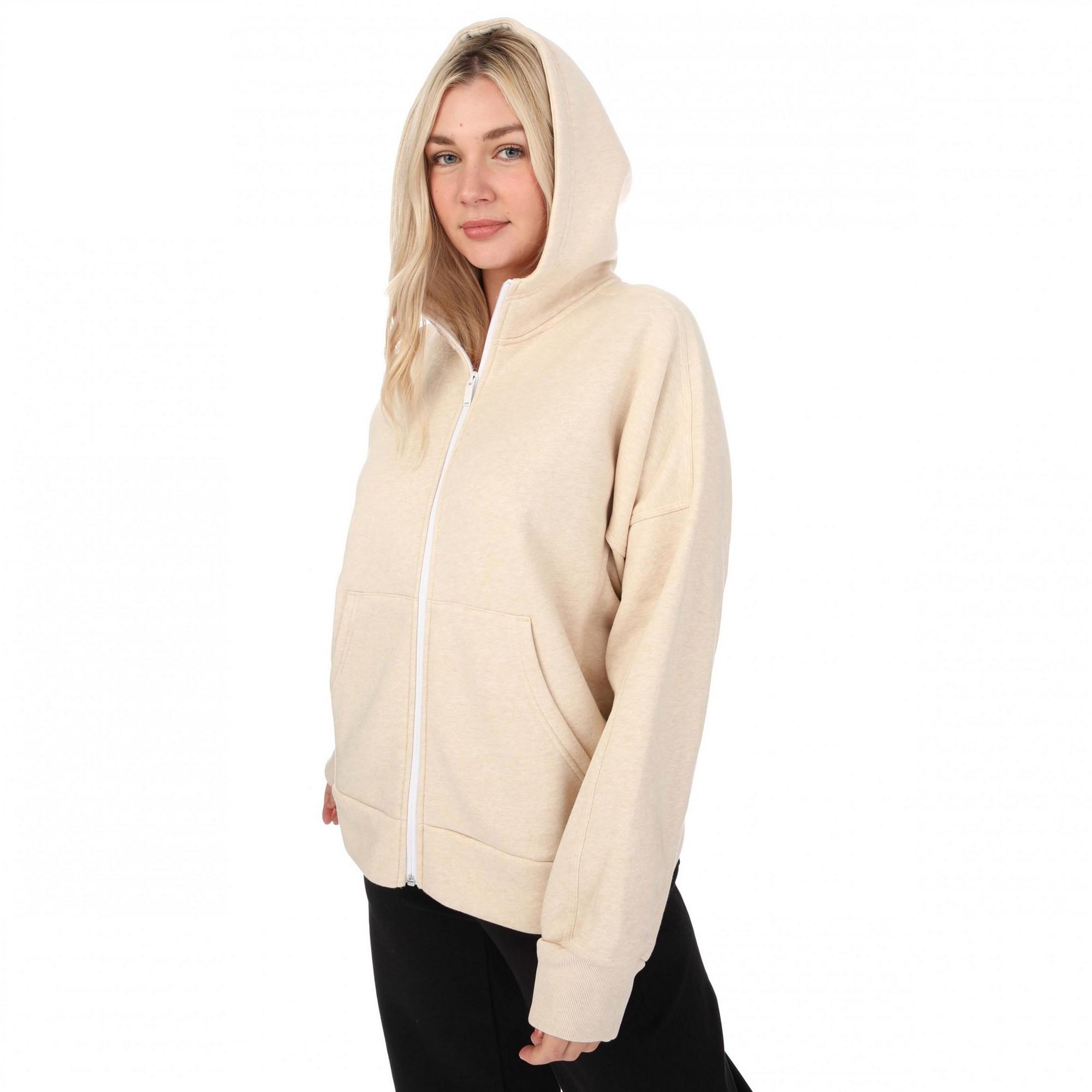 adidas Studio Lounge Kapuzenpullover Durchgehender Reißverschluss