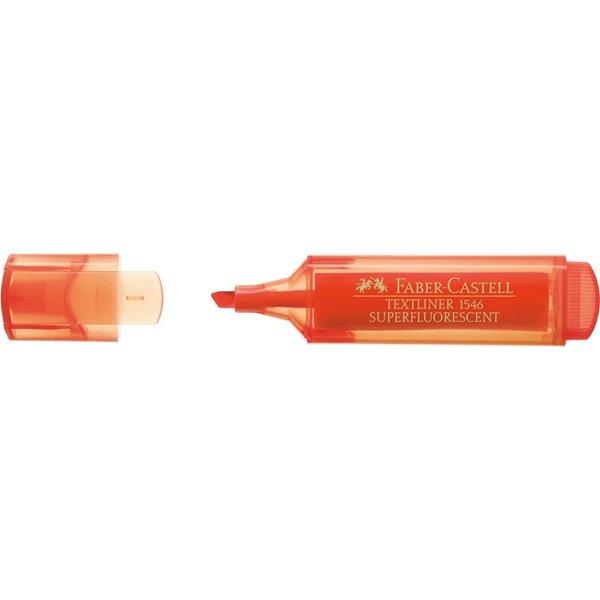 Faber-Castell Faber-Castell TEXTLINER 1546 Marker 1 Stück(e) Meißelfeine Spitze Orange