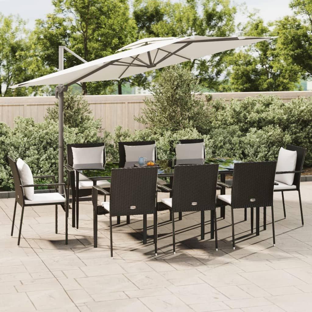 VidaXL Garten essgruppe poly-rattan