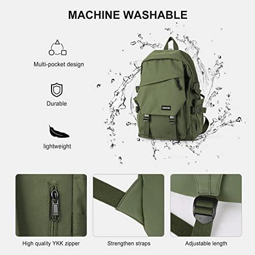 Only-bags.store Leichtgewichtige Schultasche Beiläufiger Tagesrucksack College-Laptop-Rucksack Wasserdichter