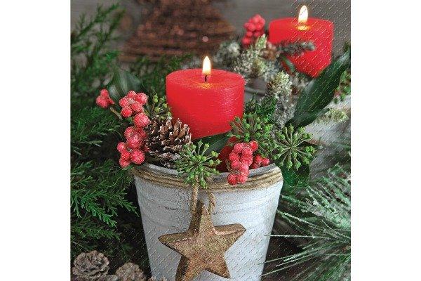STEWO INTERNATIONAL STEWO Serviette Dagmar 33x33cm 2572610720 rot 20 Stück
