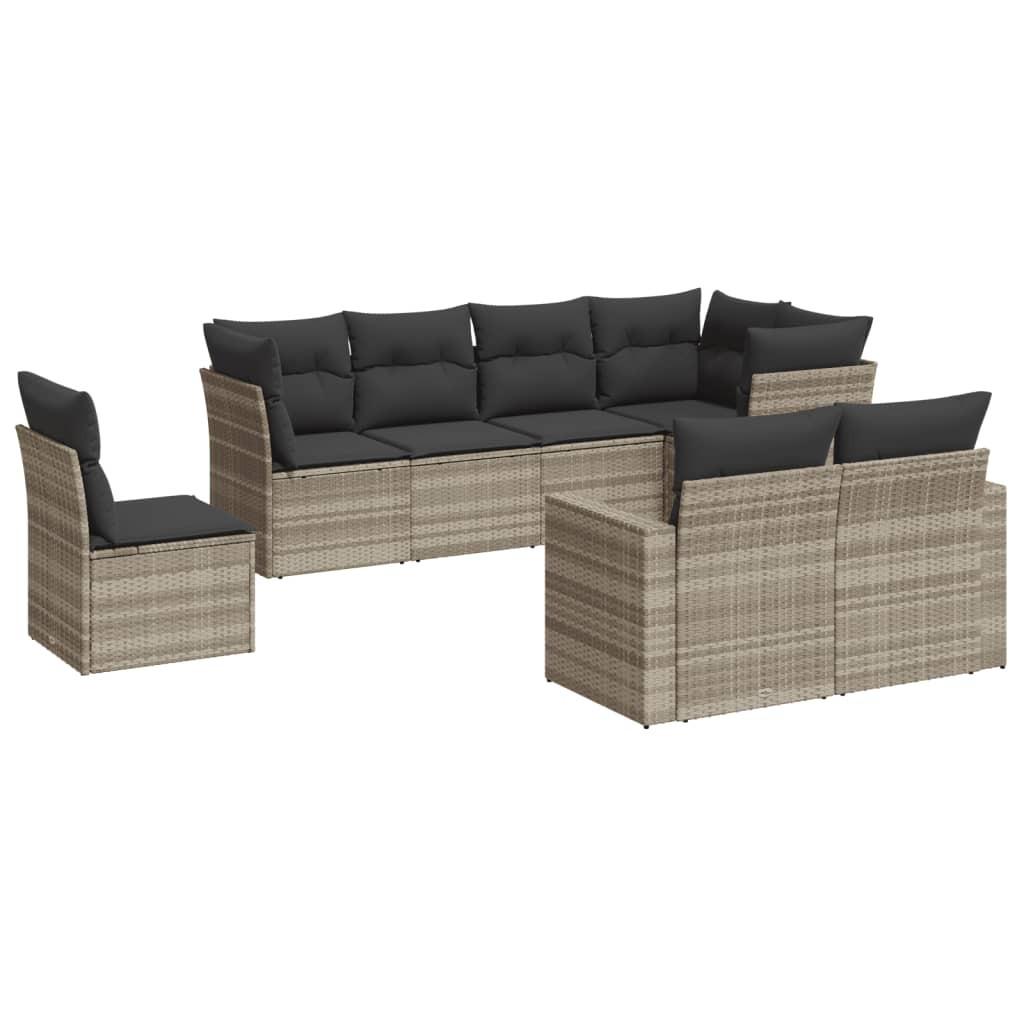 VidaXL Garten sofagarnitur poly-rattan