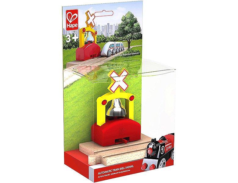 Hape Holz Eisenbahn Automatisches Eisenbahn-Glockensignal