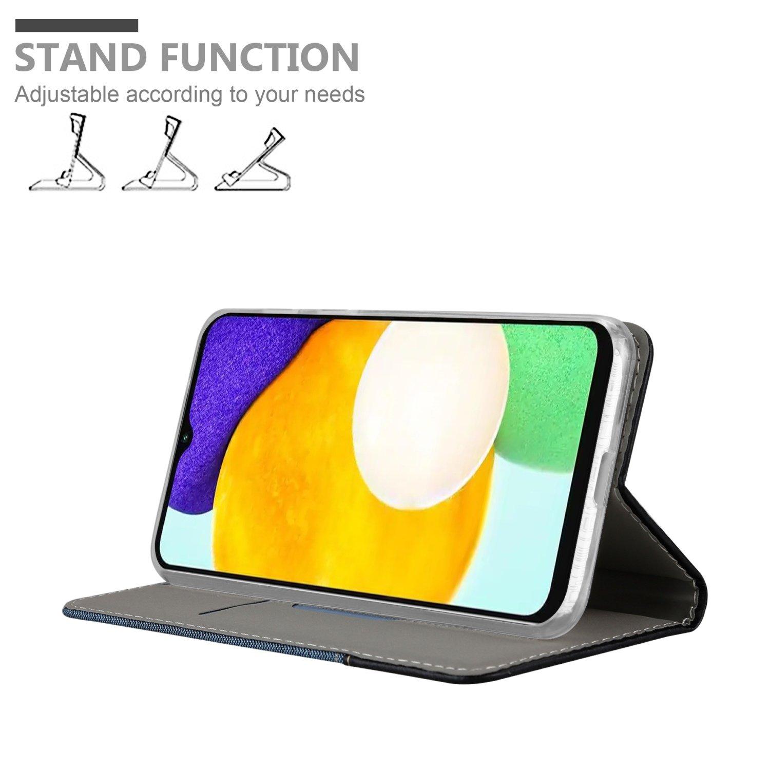 Cadorabo Hülle für Samsung Galaxy A13 5G Magnetverschluss, Kartenfach