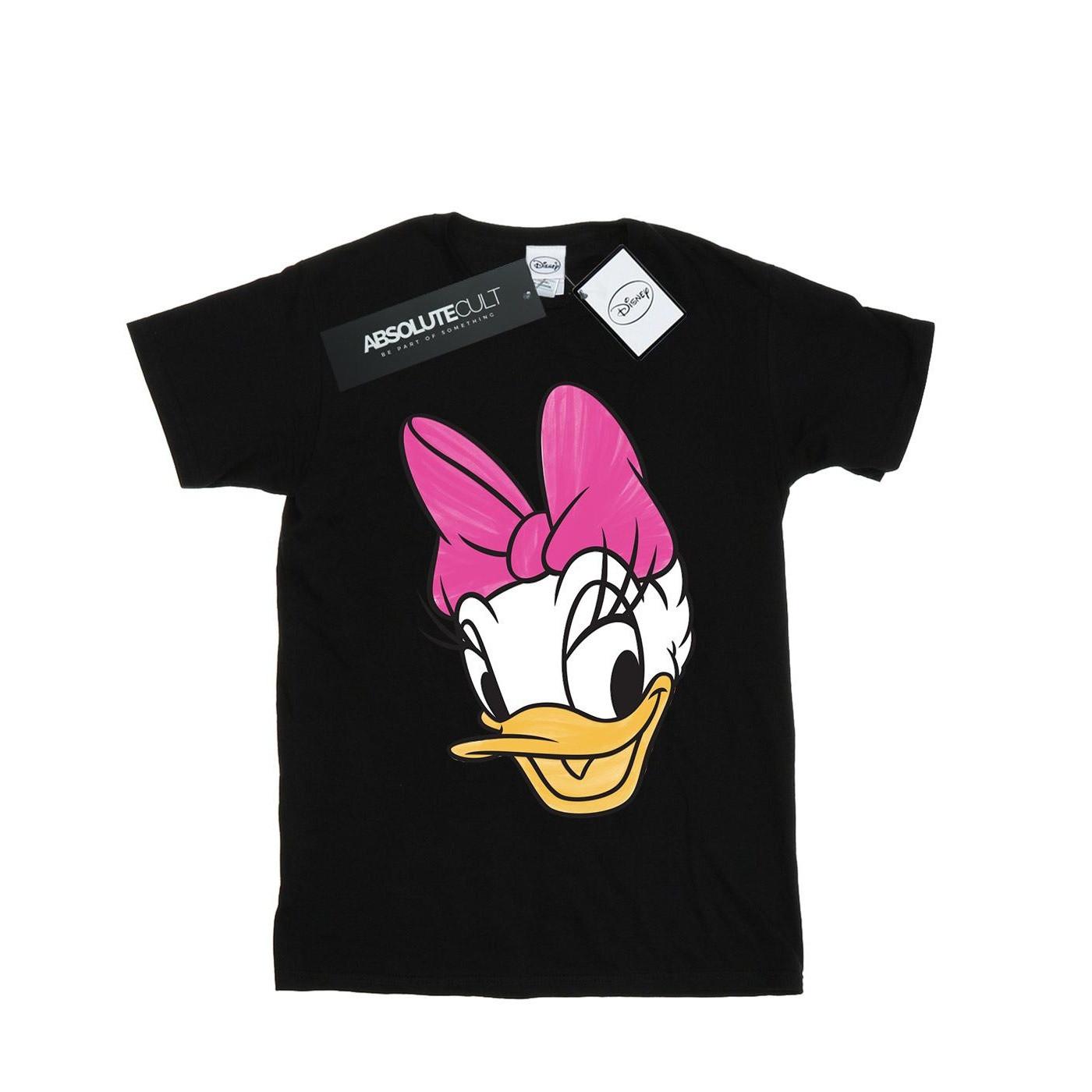 Disney Daisy Duck Face Print T-Shirt