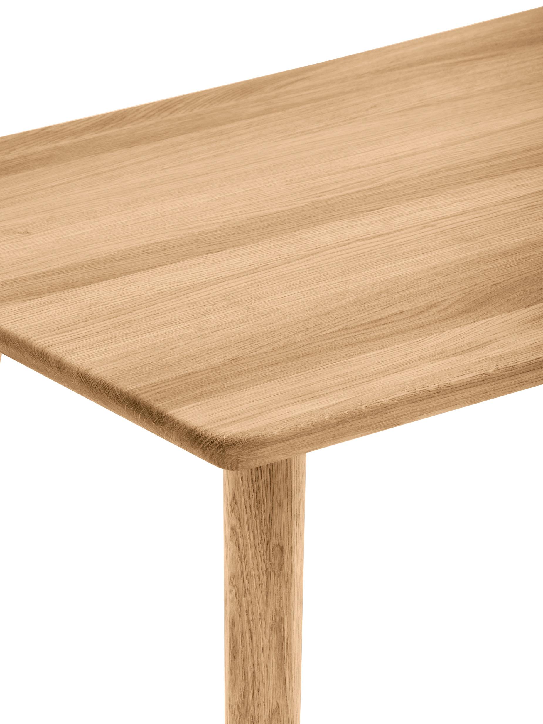 Oakywood Classic Desk - Klassischer Schreibtisch aus Massivholz - Eiche / 140x70