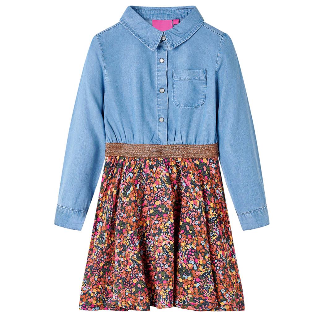 VidaXL Kinderkleid faser