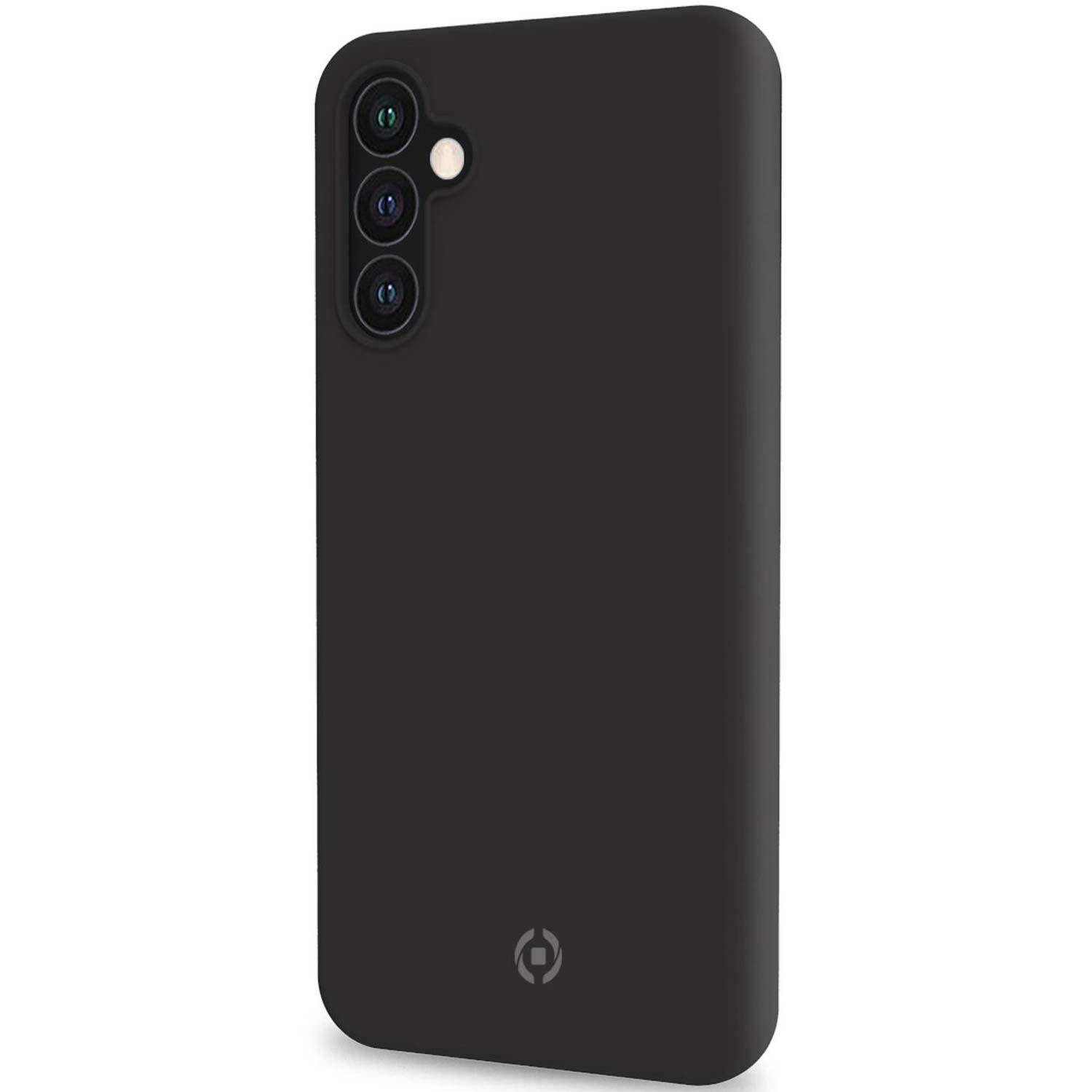 Celly Cromo Weiche Gummihülle Galaxy A34 5G Schwarz