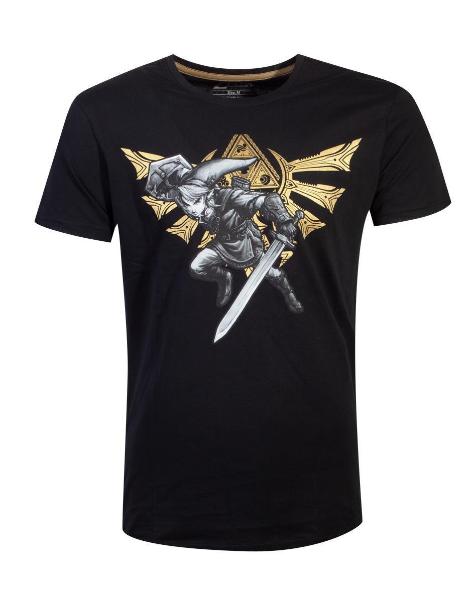 Difuzed Zelda Hyrule Link Print T-Shirt