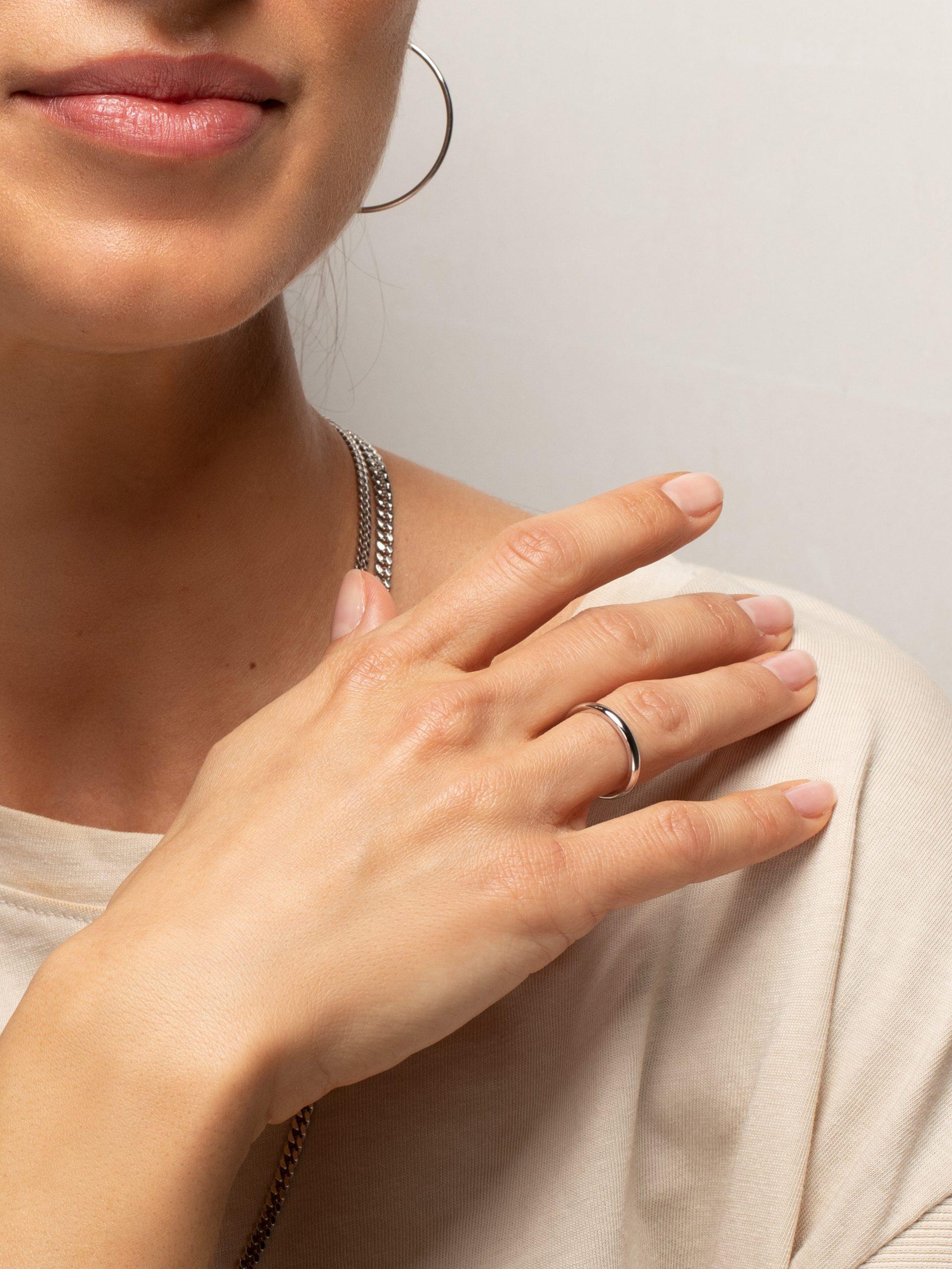 Pure Ring 2098 Rhodiniert