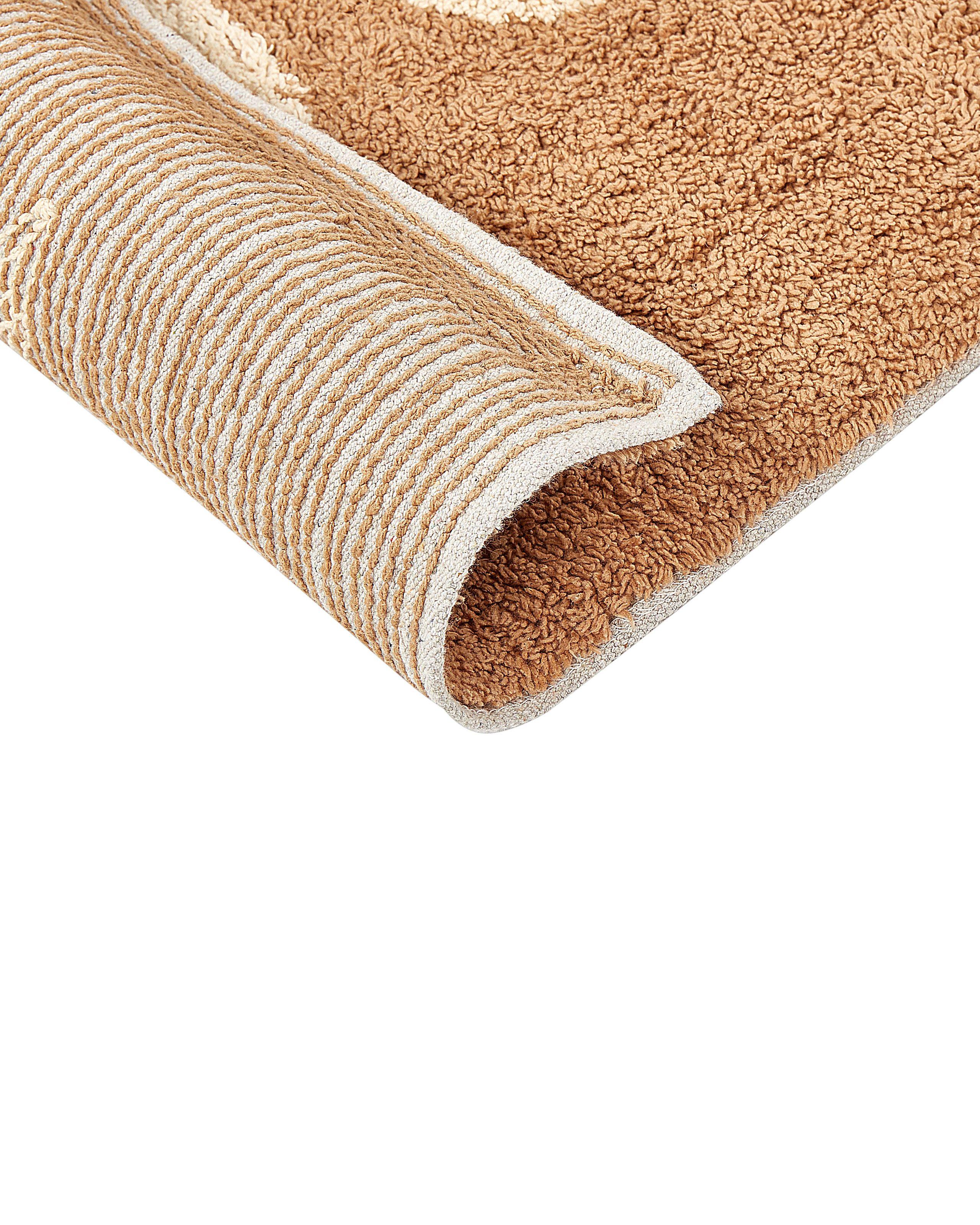 Beliani Badematte aus Baumwolle Modern ESME