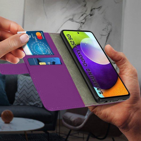 Avizar Bookcover Samsung A52 / A52s Violett