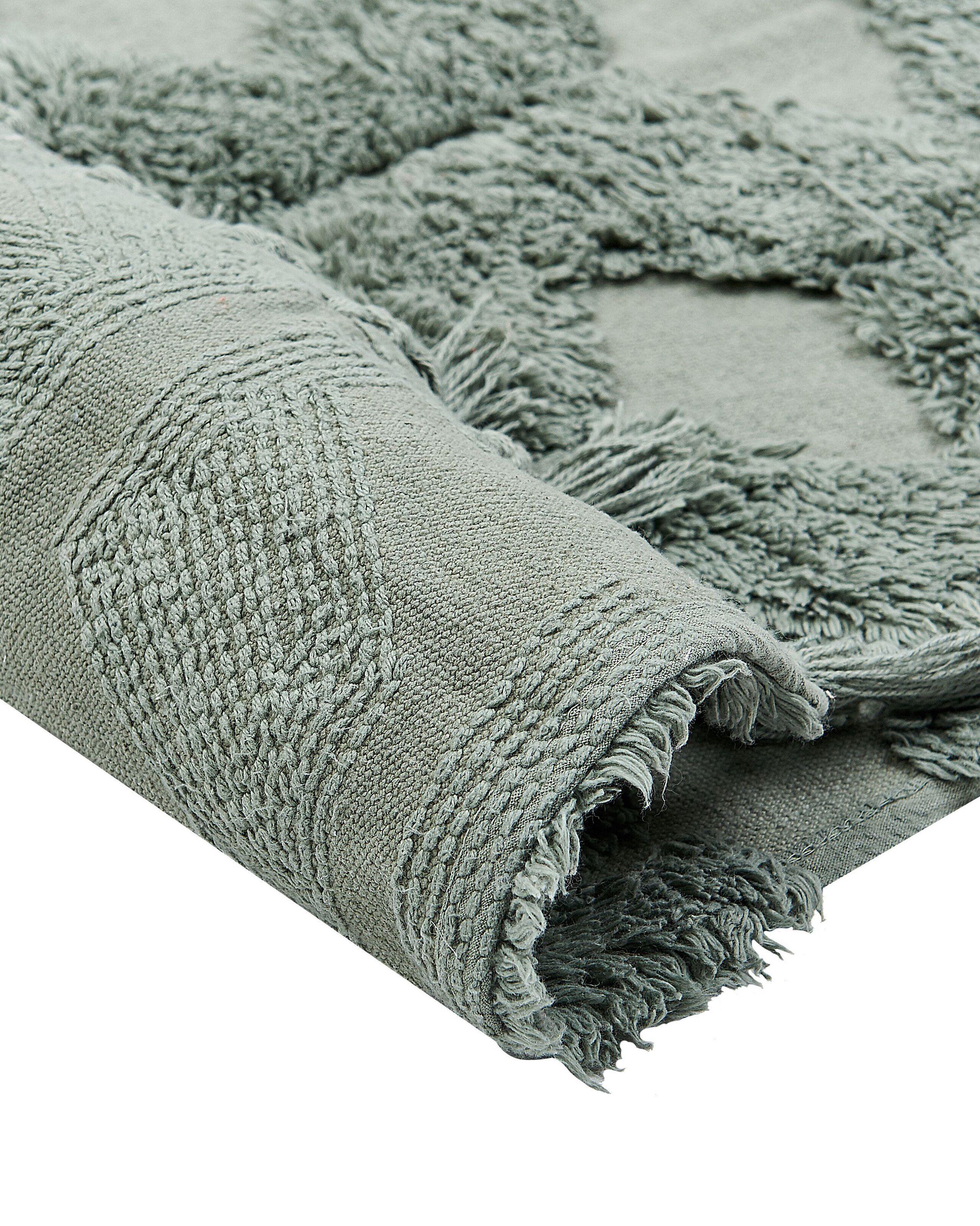 Beliani Teppich aus Baumwolle Boho KARS