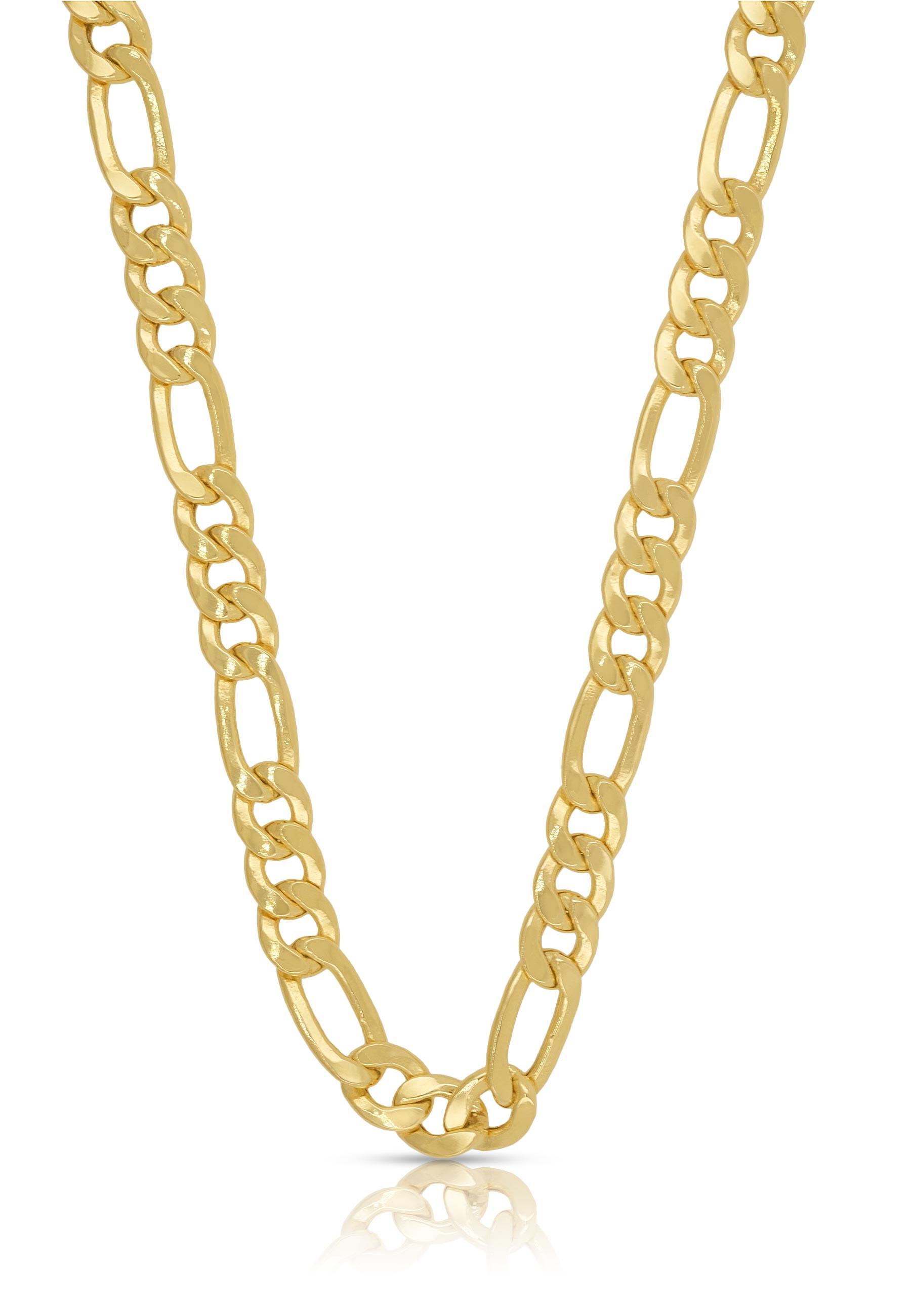 MUAU Schmuck Collier Figaro Gelbgold 750, 5.6mm, 45cm