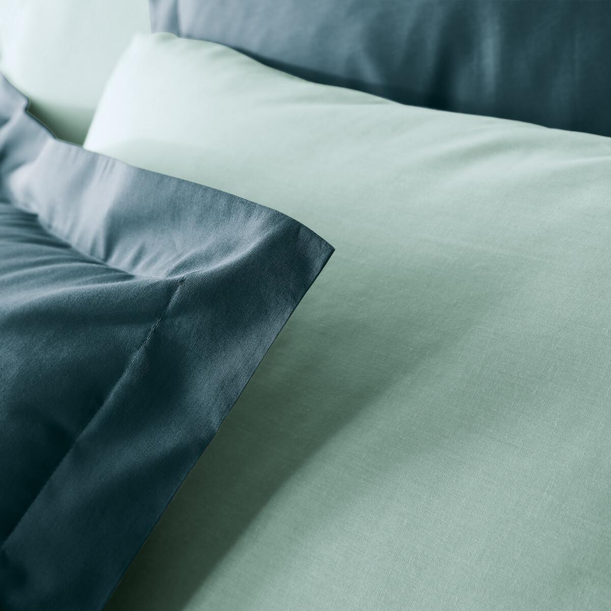 La Redoute Intérieurs Unifarbener Duvetbezug Scenario aus Bio-Baumwolle