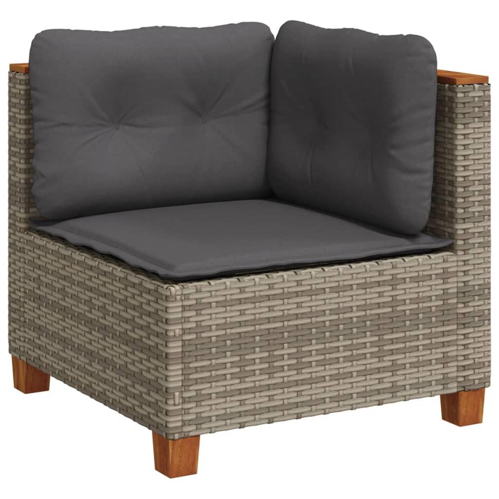 VidaXL Garten sofagarnitur poly-rattan