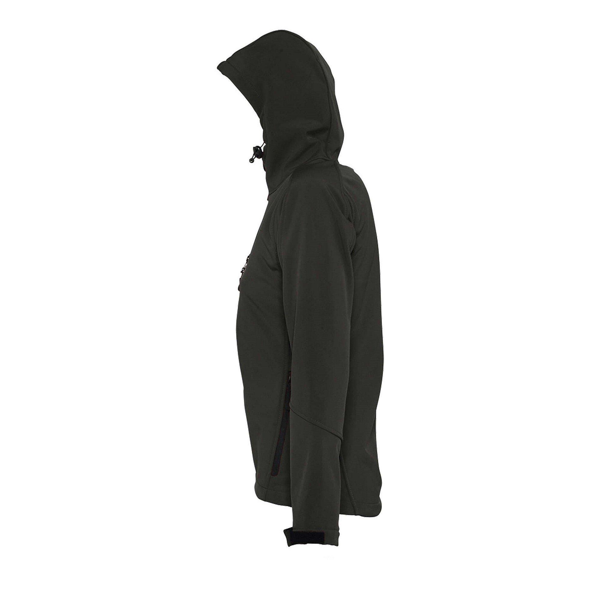 SOLS Replay SoftshellJacke mit Kapuze, atmungsaktiv, winddicht, wasserabweisend