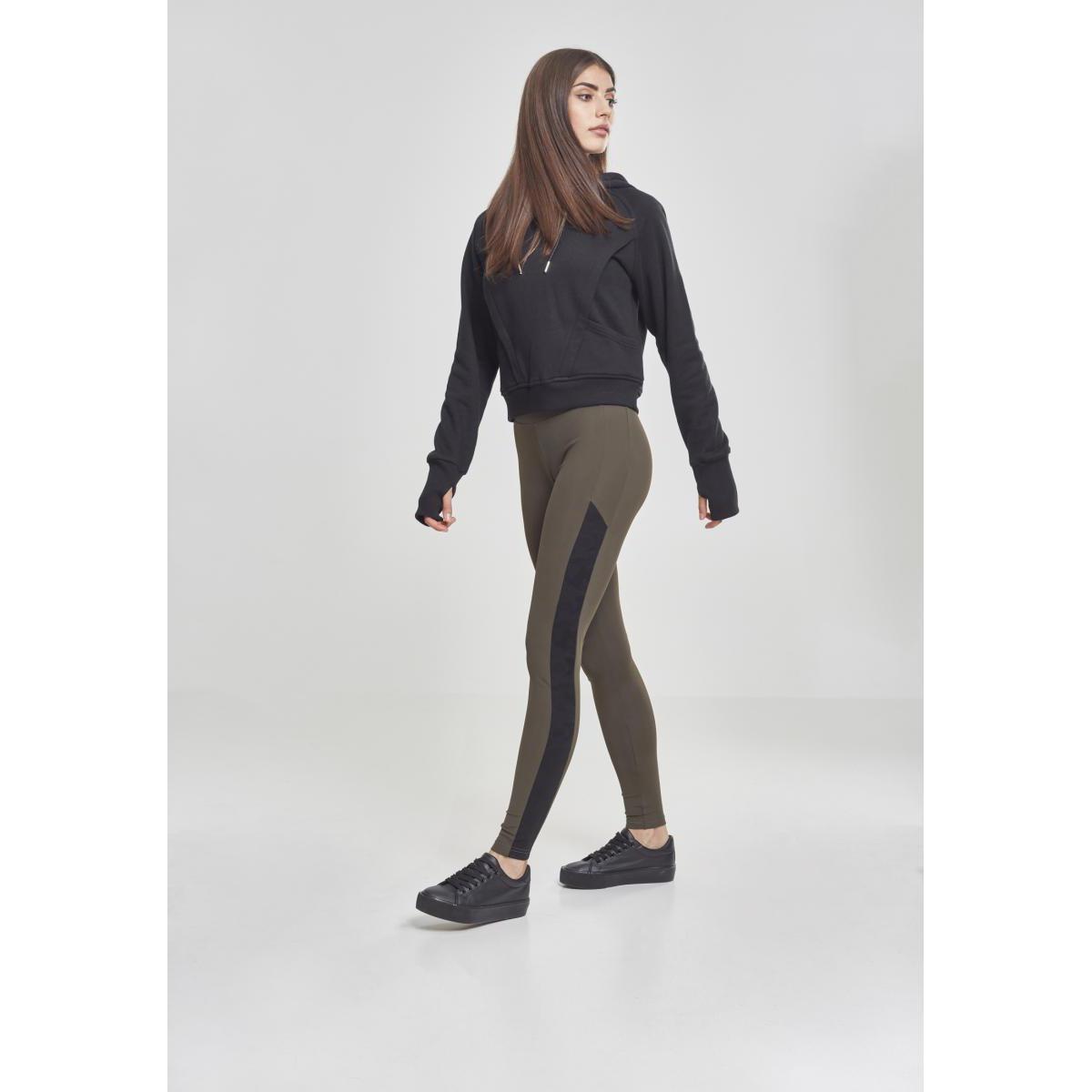 URBAN CLASSICS legging damen urban claic jacquard triped