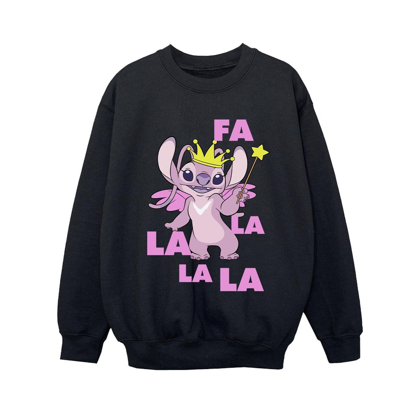 Disney Angel Fa La La Sweatshirt