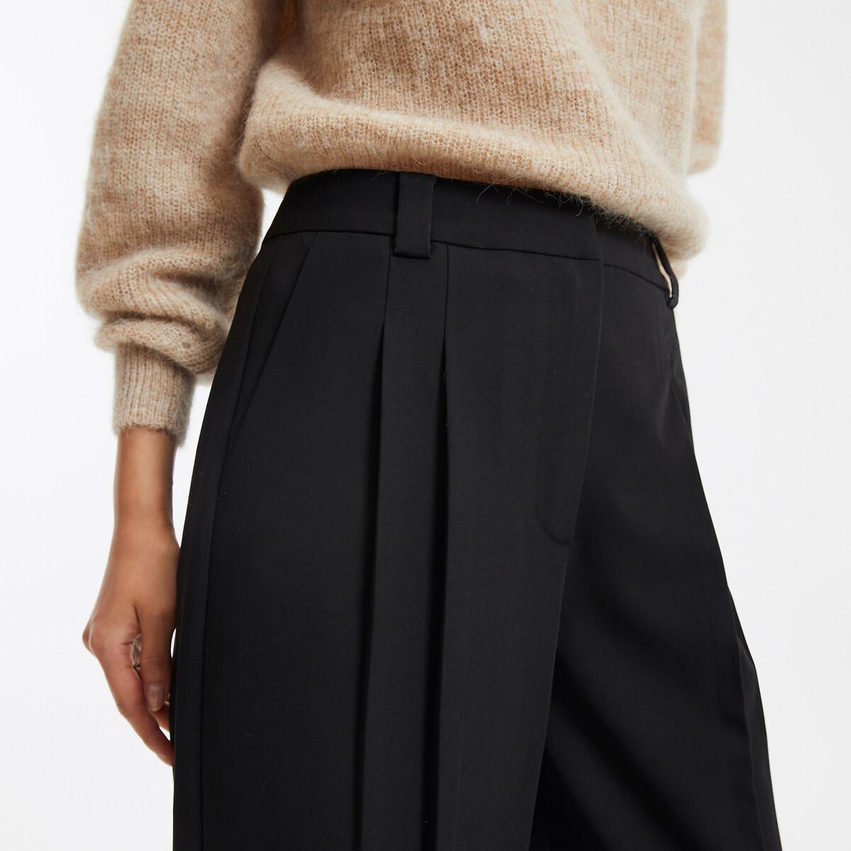 La Redoute Collections Weite Bundfaltenhose