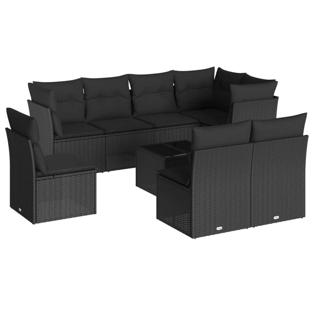 VidaXL Garten sofagarnitur poly-rattan