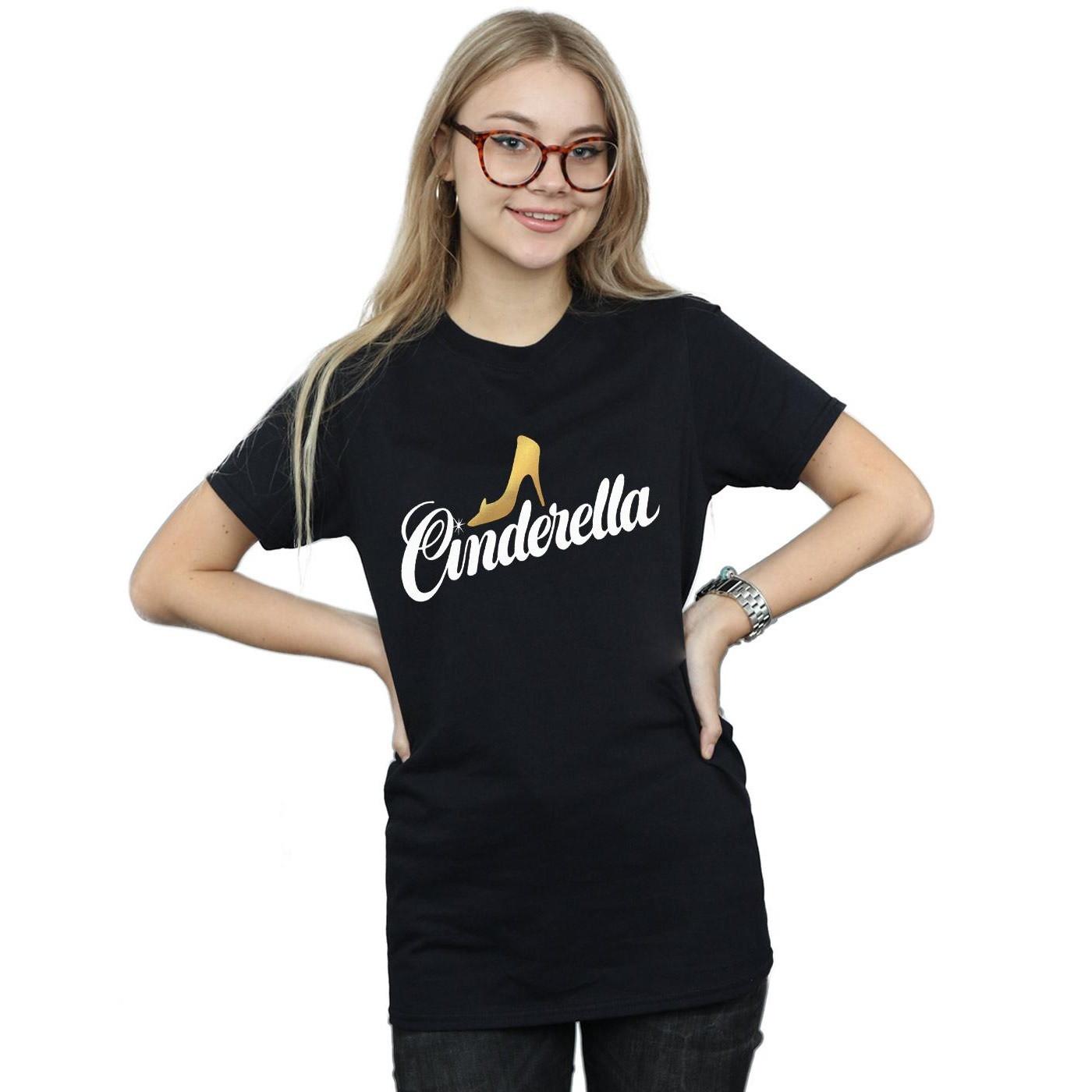 Disney Cinderella Goldener Pantoffel Print T-Shirt