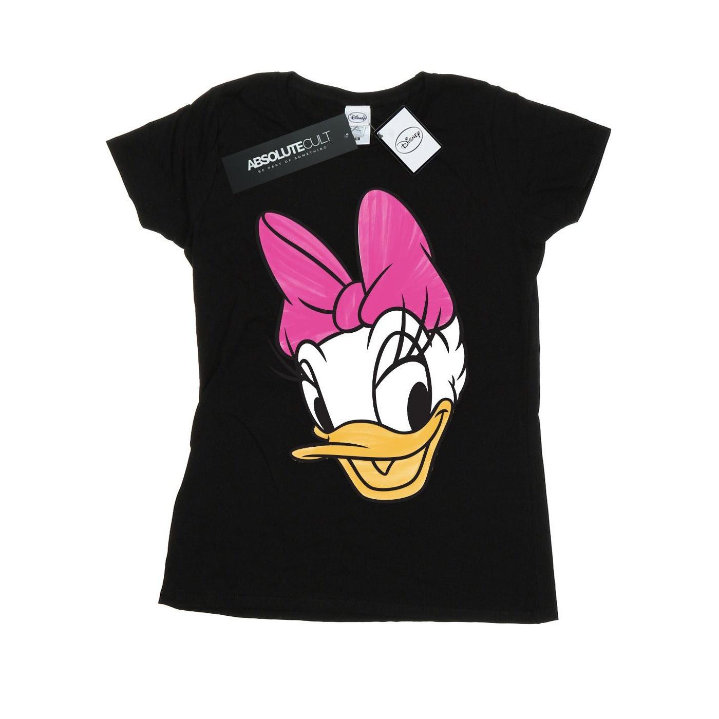 Disney Daisy Duck Face Print T-Shirt