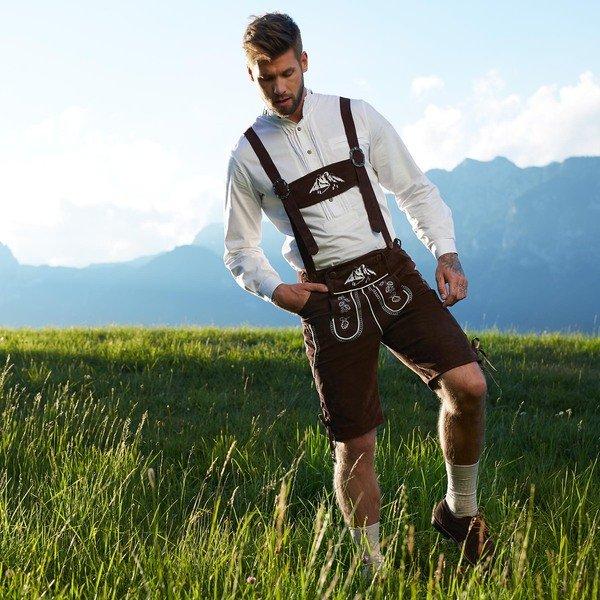 Tectake Lederhose Vogelsang