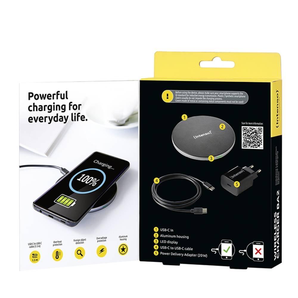 Intenso Wireless Charger BA2 black