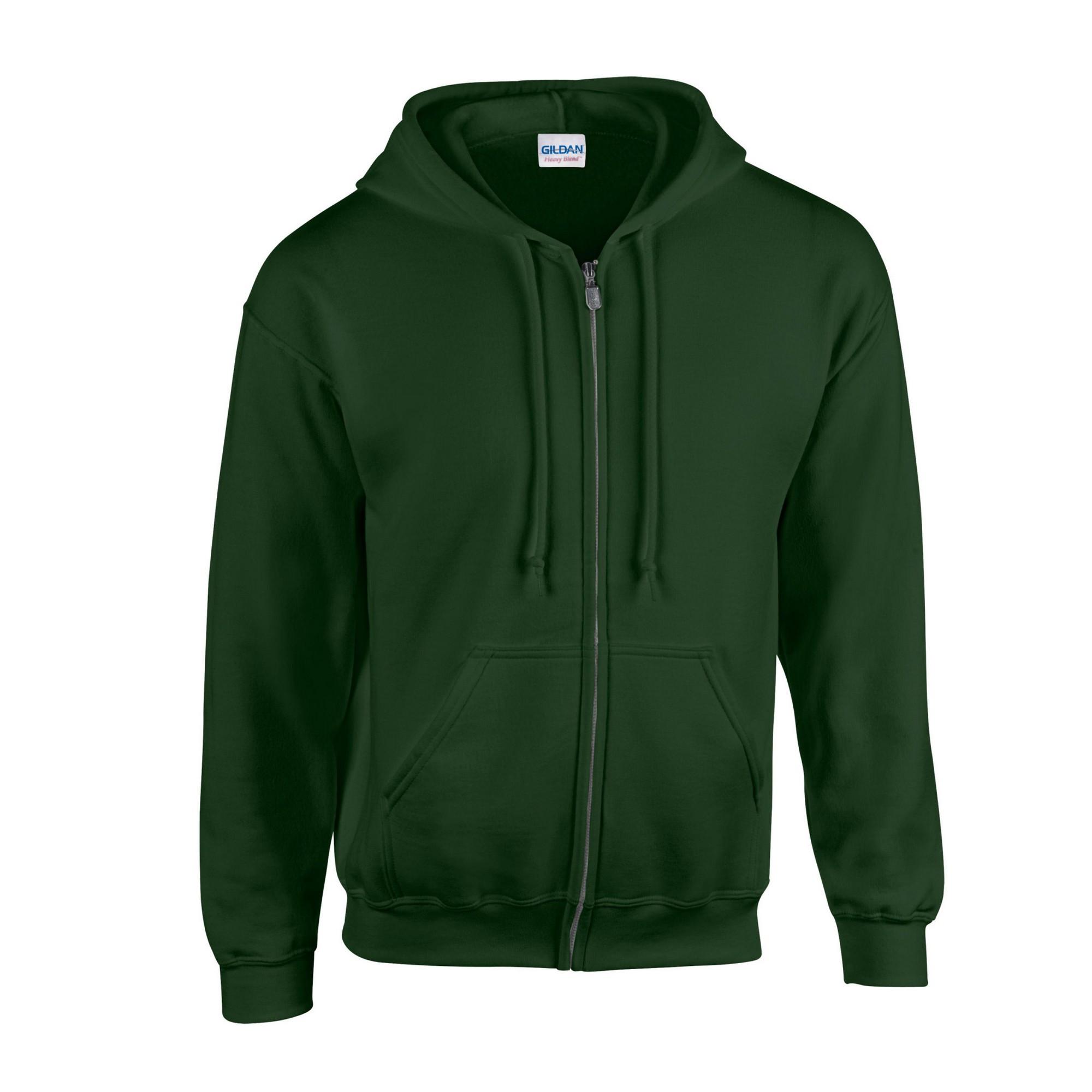 Gildan Hoodie mit durchgehendem Reißverschluss Durchgehender Reißverschluss