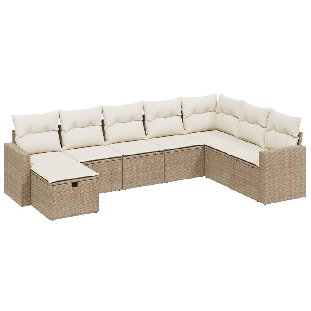 VidaXL Garten sofagarnitur poly-rattan