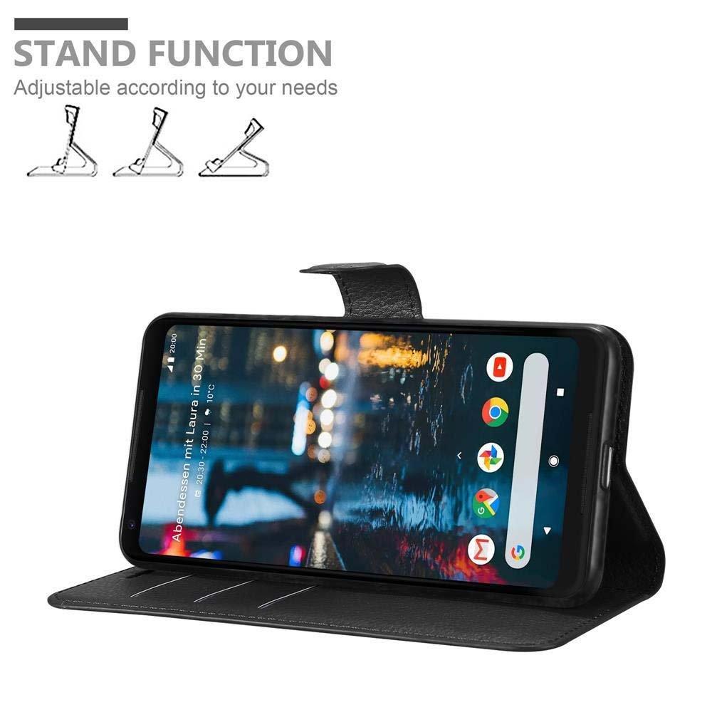 Cadorabo Hülle für Google PIXEL 2 XL Standfunktion, Kartenfach
