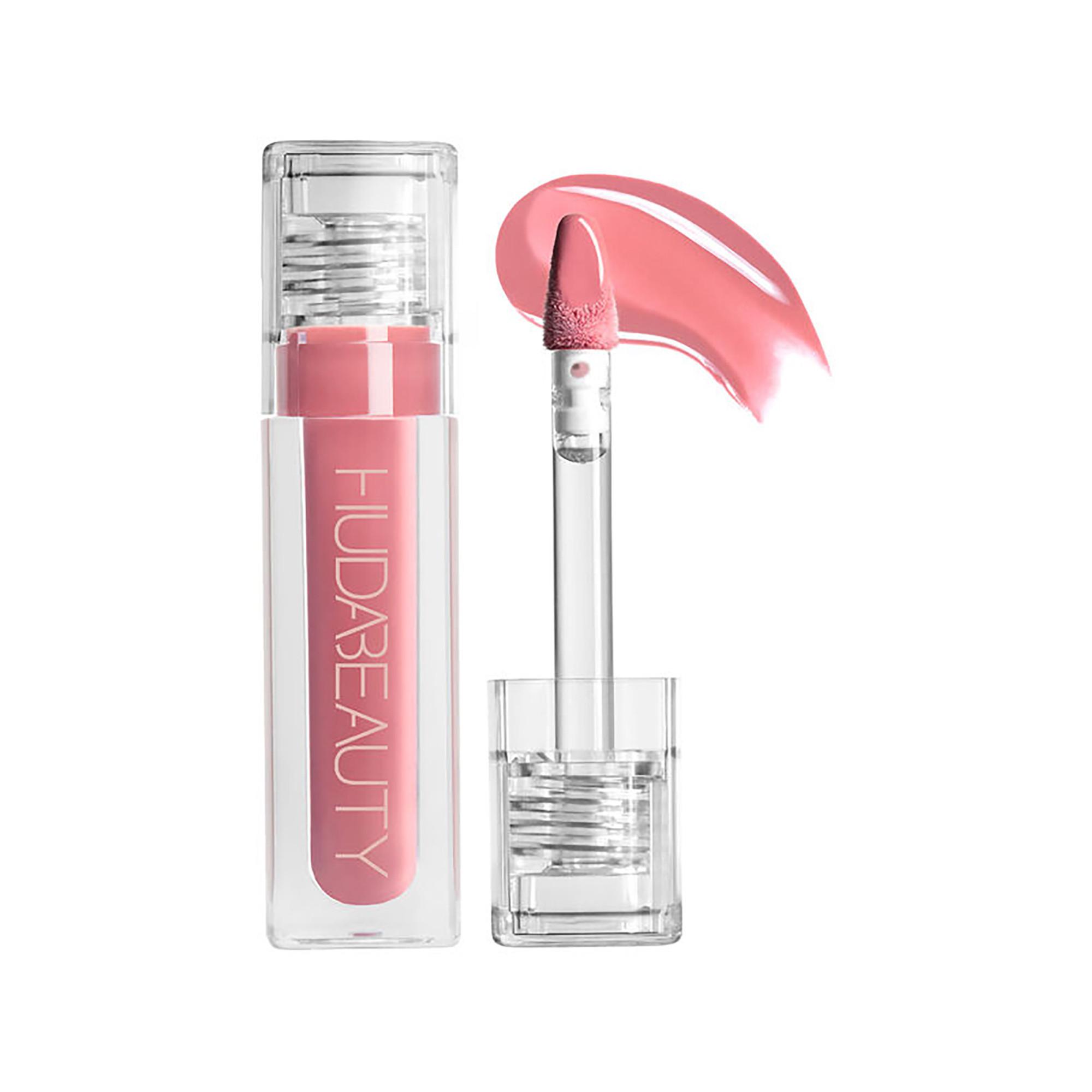 Huda Beauty FAUX FILLER LIP GLOSS FOXY Faux Filler - Hochglänzender Lipgloss