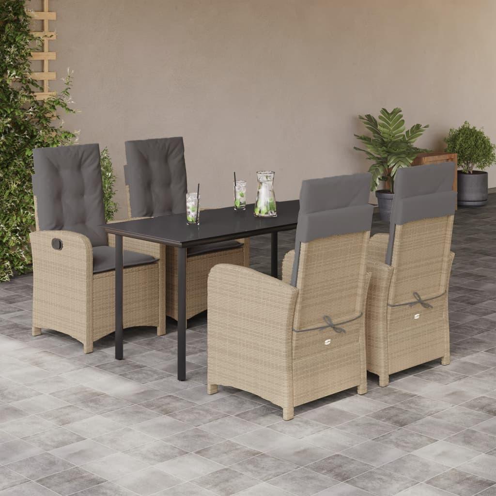 VidaXL Garten essgruppe poly-rattan