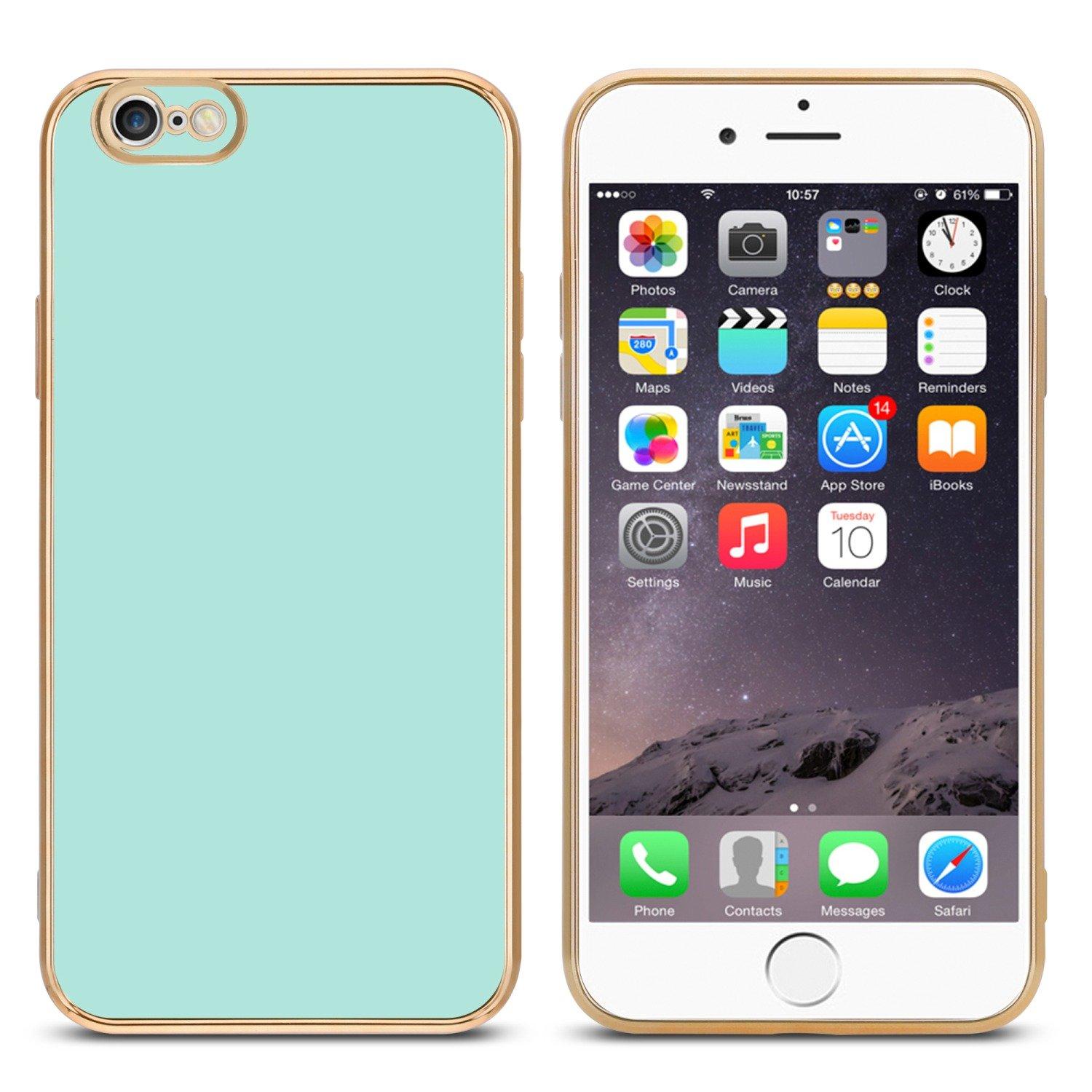 Cadorabo Hülle für Apple iPhone 6 PLUS 6S PLUS mit Kameraschutz