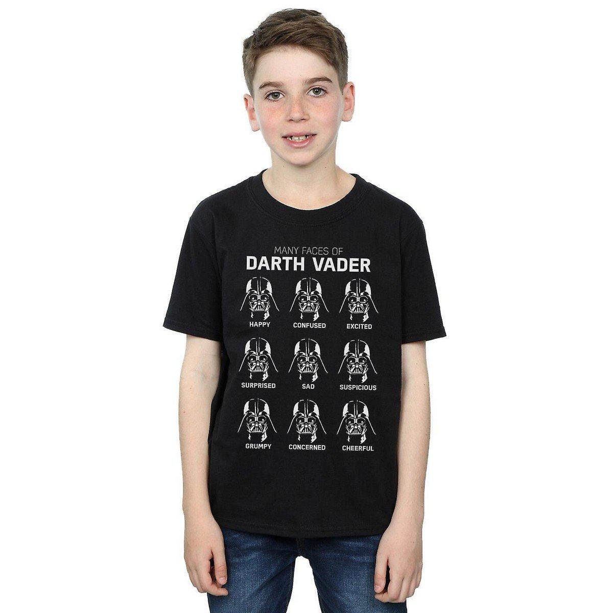 STAR WARS Many Faces Of Darth Vader TShirt