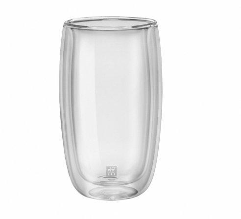 ZWILLING Sorrento - Doppelwandiges Latte-Macchiato-Glas, 350 ml (2-er Set)