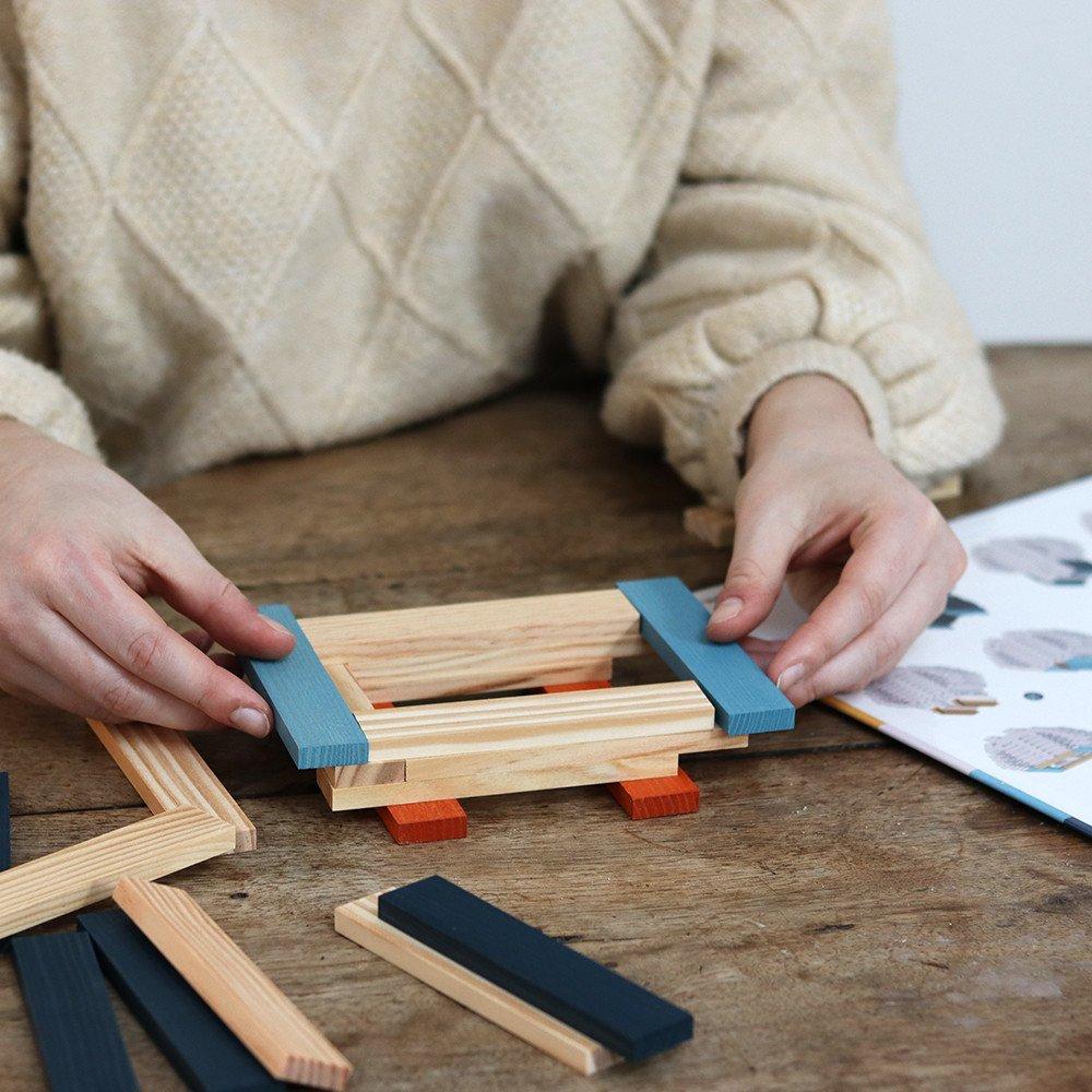 KAPLA KAPLA Set Eule 120Stk.