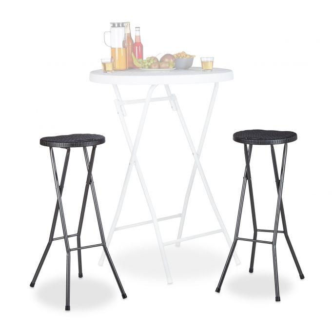 B2X Klappbare Barhocker BASTIAN