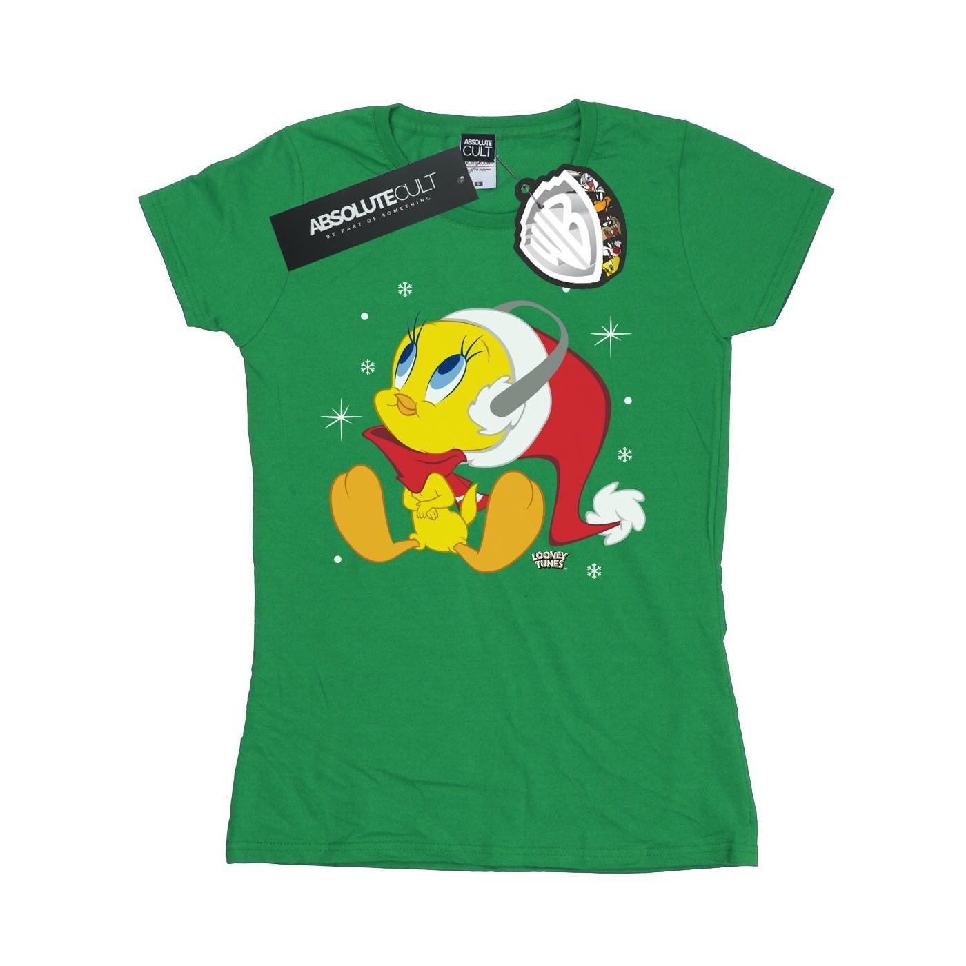LOONEY TUNES Tweety Bird Christmas T-Shirt