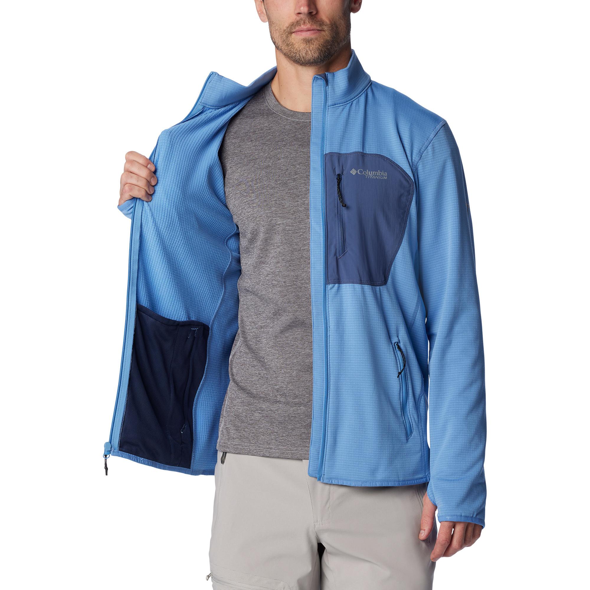 Columbia Triple Canyon Grid Fleece Full Zip Fleecejacke ohne Kapuze