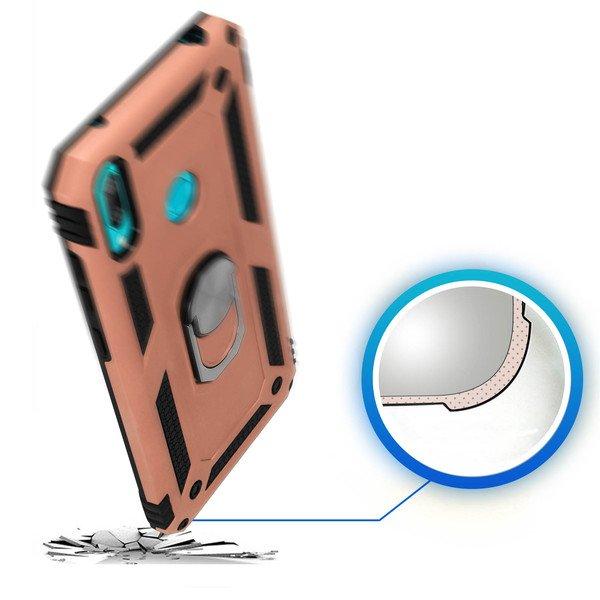 Avizar Stoßfeste Hülle Huawei Y7 2019 Rosegold