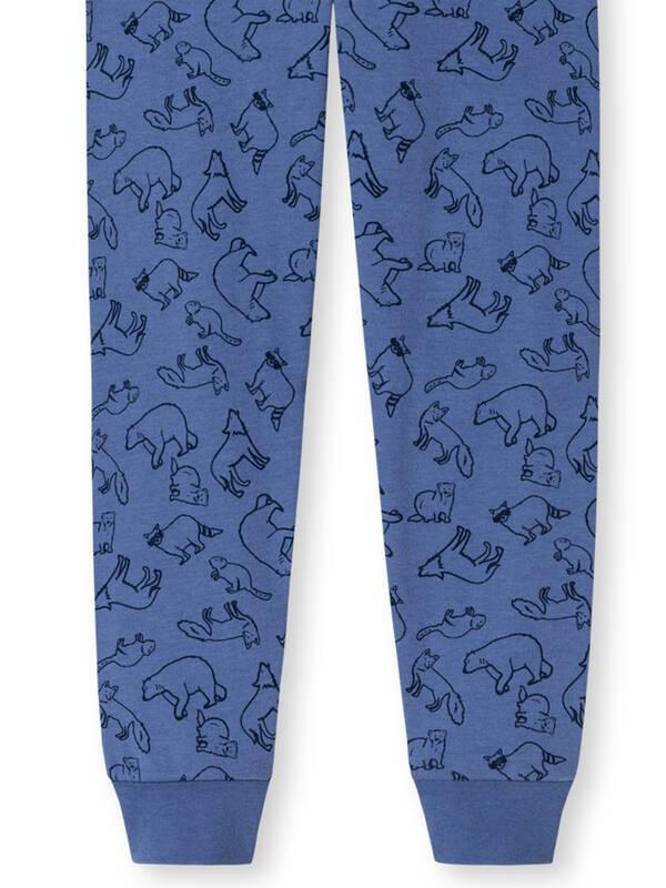 Schiesser Boys Bündchen Pyjama