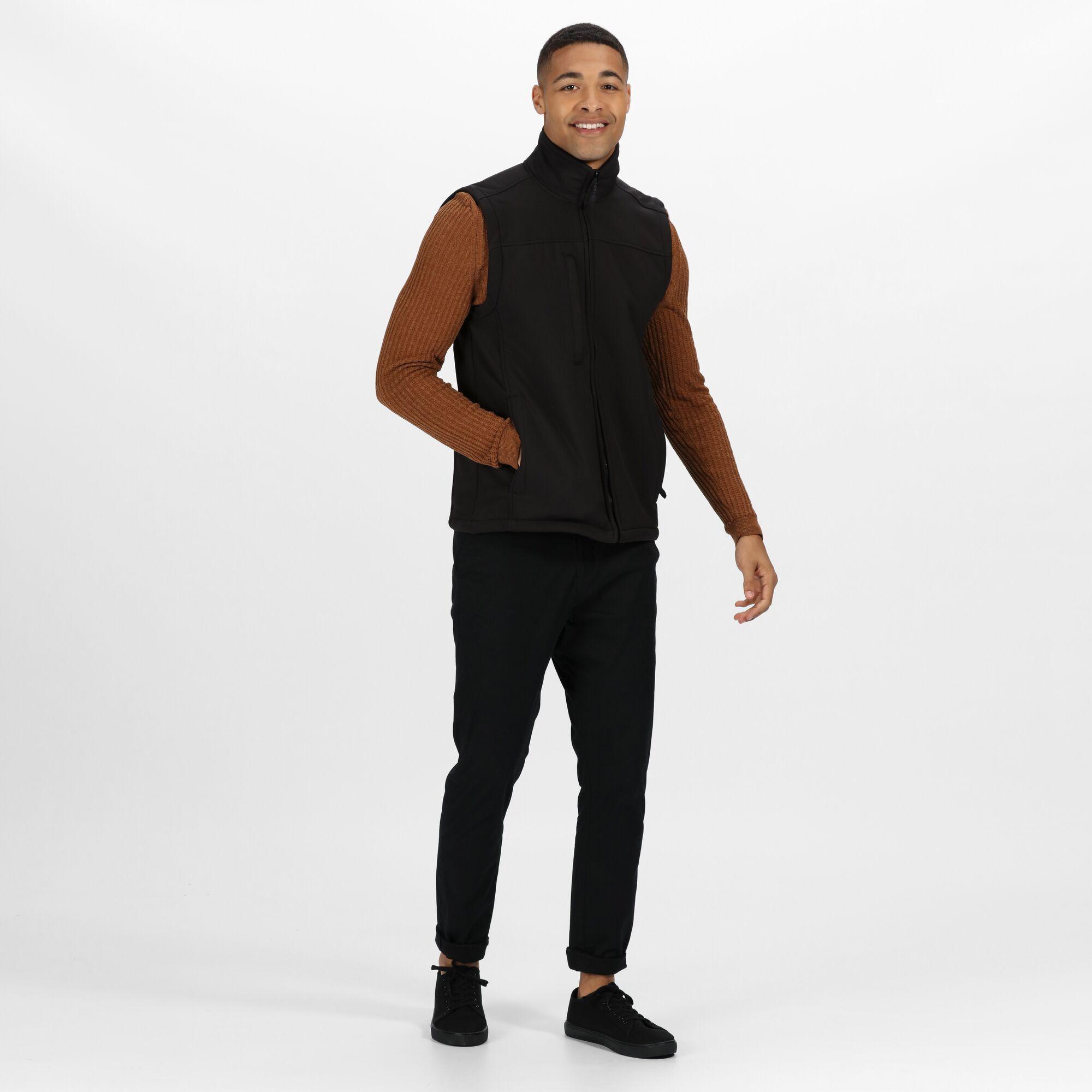 Regatta Mens Flux SoftshellWeste, wasserabweisend, winddicht