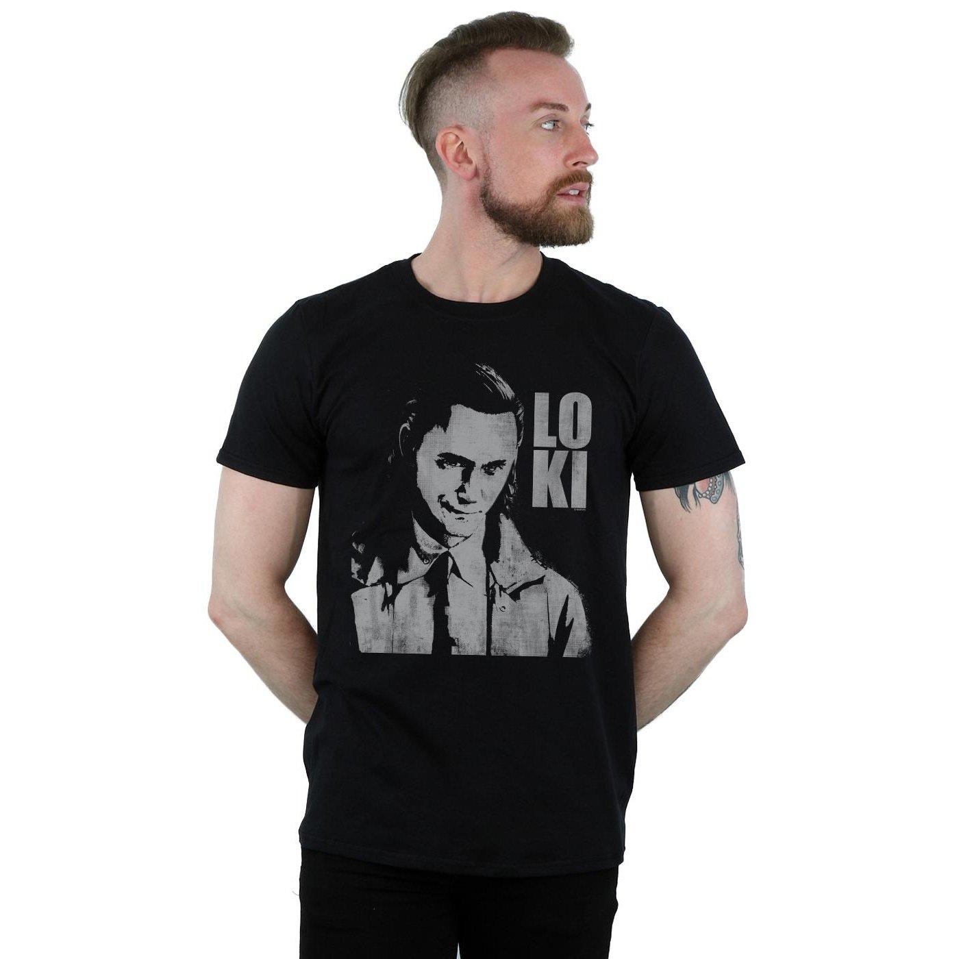 MARVEL Loki Fotodruck T-Shirt