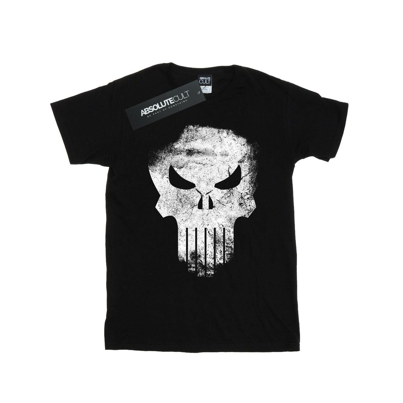 MARVEL The Punisher Distressed Skull T-Shirt