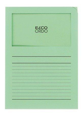 elco ELCO Sichthülle Ordo 120g A4 29489.61 hellgrün, Fenster 100 Stück