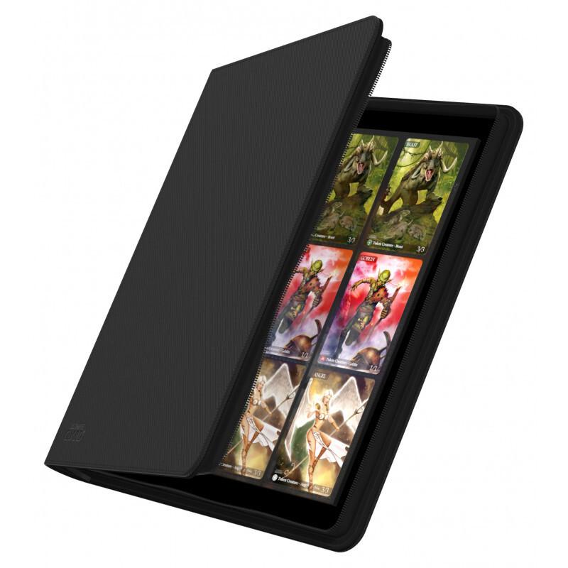 Ultimate Guard Ultimate Guard Ordner QuadRow ZipFolio 12-Pocket XenoSkin Schwarz